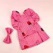 Strawberry Baby Dog Dress | Fruit Print Dog Outfit