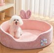 Honey Bunny Dog Bed | Bunny Ear Pet Bed