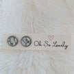 Howlite Stud Earrings