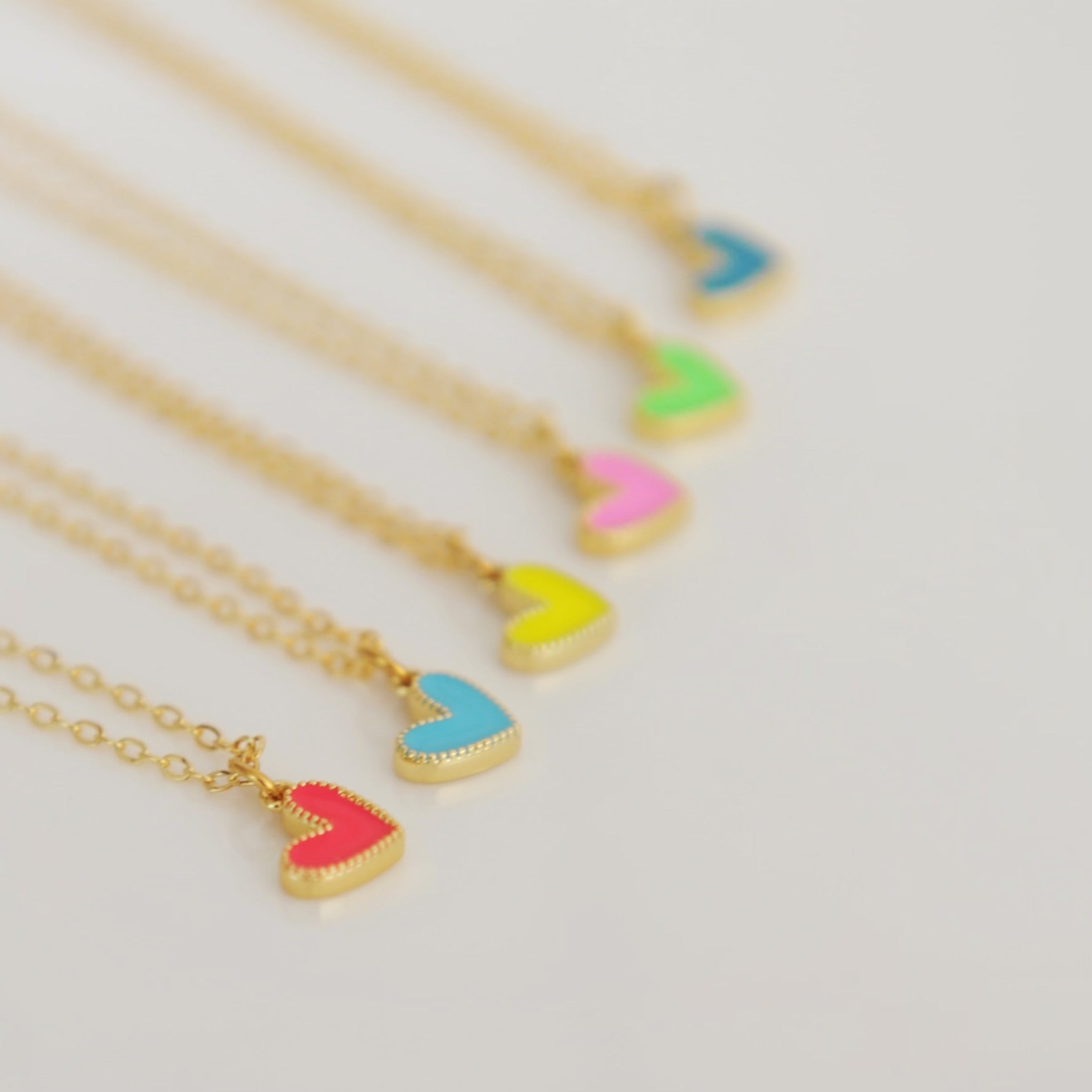 Amari Vibrant Heart Necklace