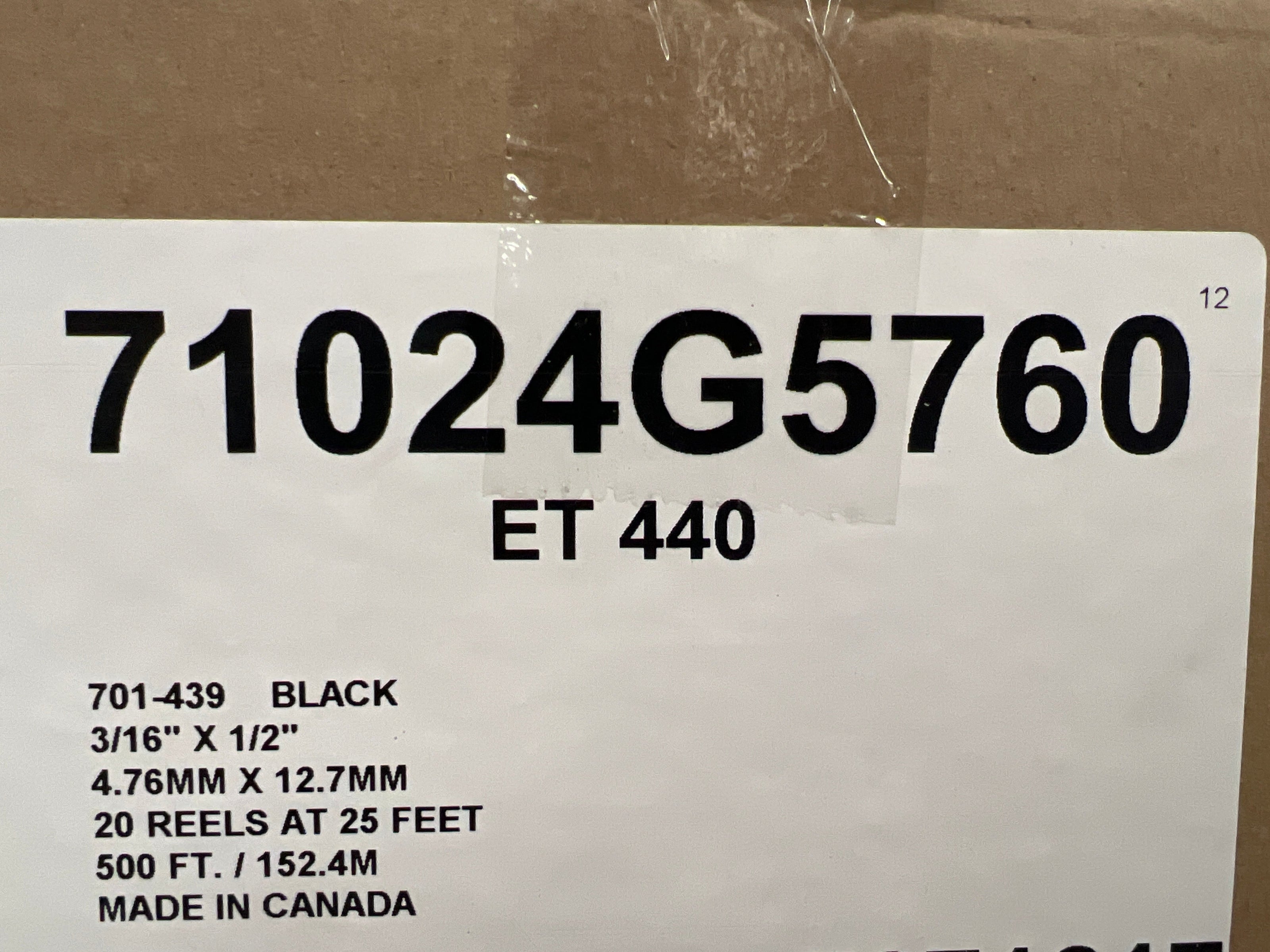 Tremco 440 Tape 3/16