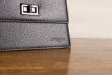Origyn 03 - Plant-Based Vegan Leather Kelly Bag - Made with Plastic-Free MIRUM®