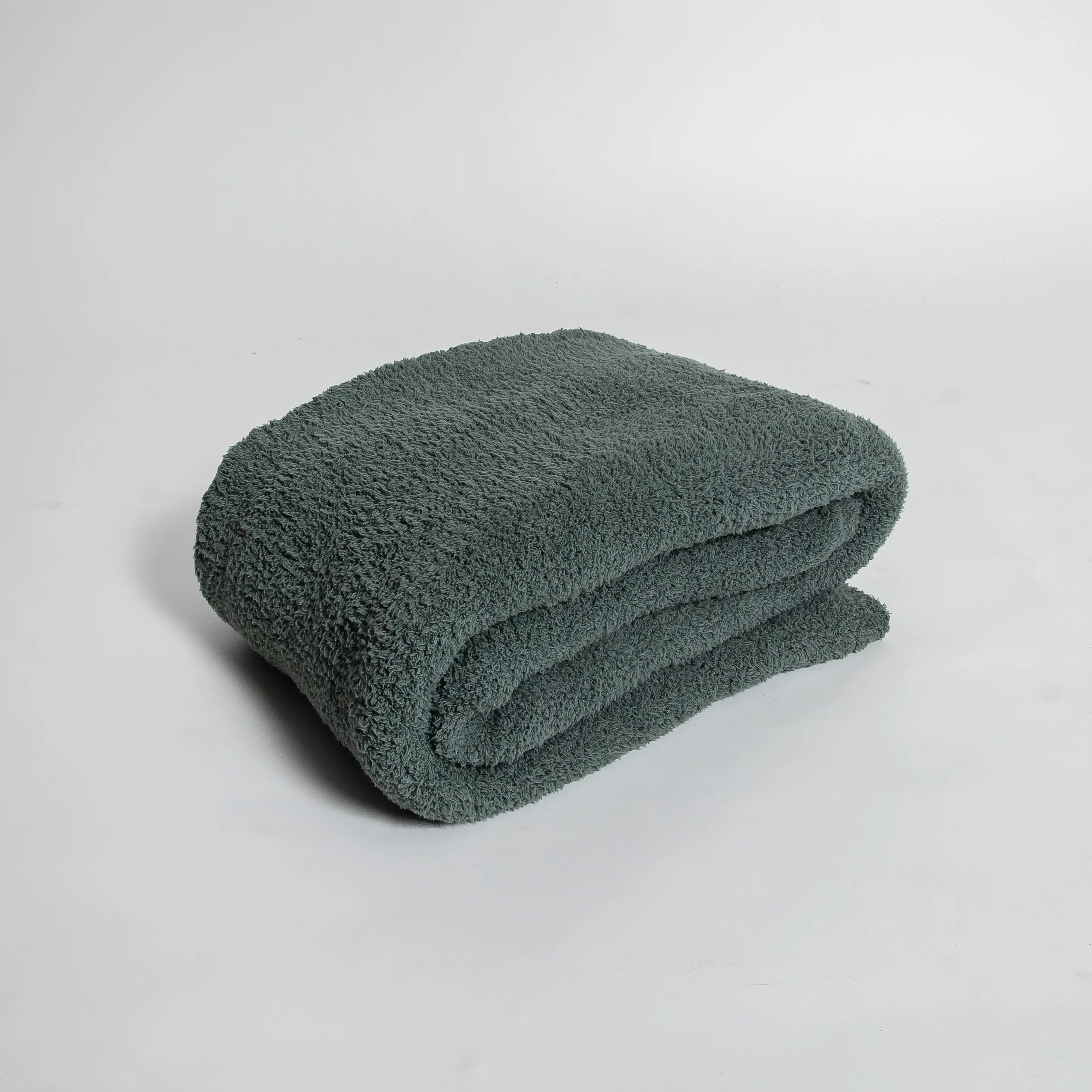 Dark Forest Solid Double Layered Print Extended Throw