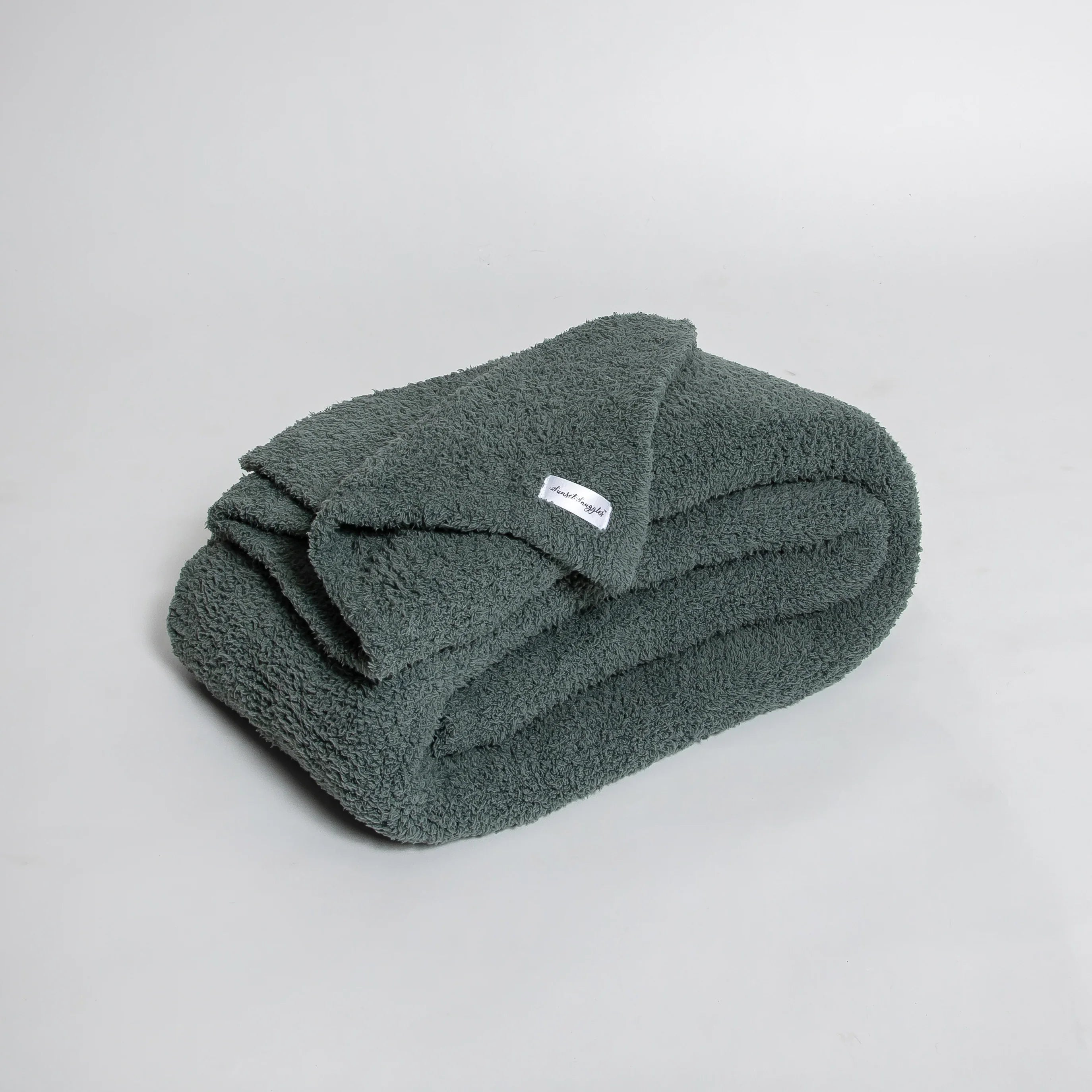 Dark Forest Solid Double Layered Print Extended Throw