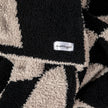 Tap Shoe & Rainy Day Wavy Checker Print Extended Throw