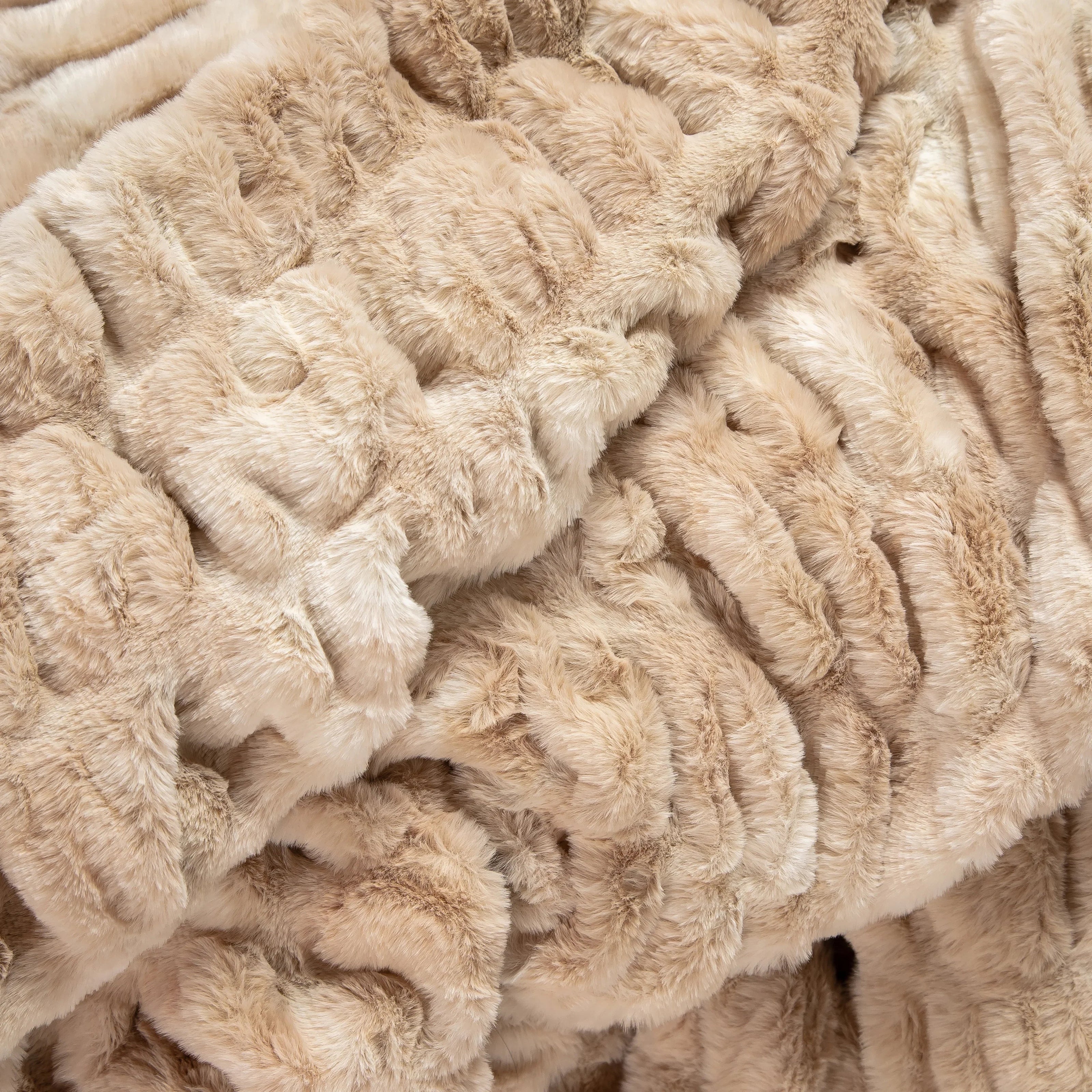 Caramel Swirl Double-sided Minky Blanket