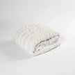 Cream Clouds Double-sided Minky Blanket