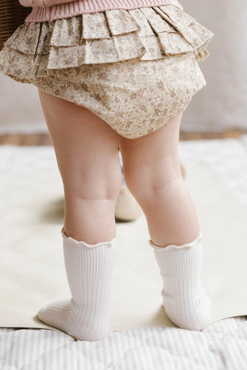 Organic Cotton Frill Bloomer  | Jamie Kay | Lottie Floral
