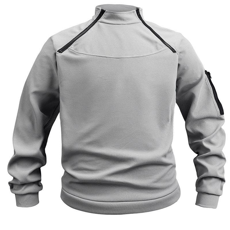 Mens Shawl Collar Cardigan – Warm Fleece Pullover Winter Sweater