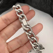Thick Cuban Link Chain Titanium Steel Necklace Clavicle Chain