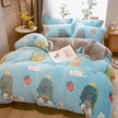 Milk Duvet Set Single Thickened Double Sided Duvet Cover