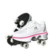 Four Wheel Rampage LED Roller Skate Shoes – 7-Color Atmosphere Breathing Light