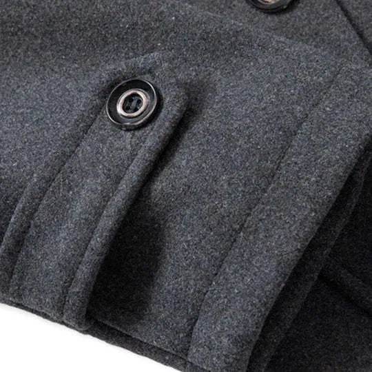 Cold-resistant Plus Cotton Woolen Men's Jacket