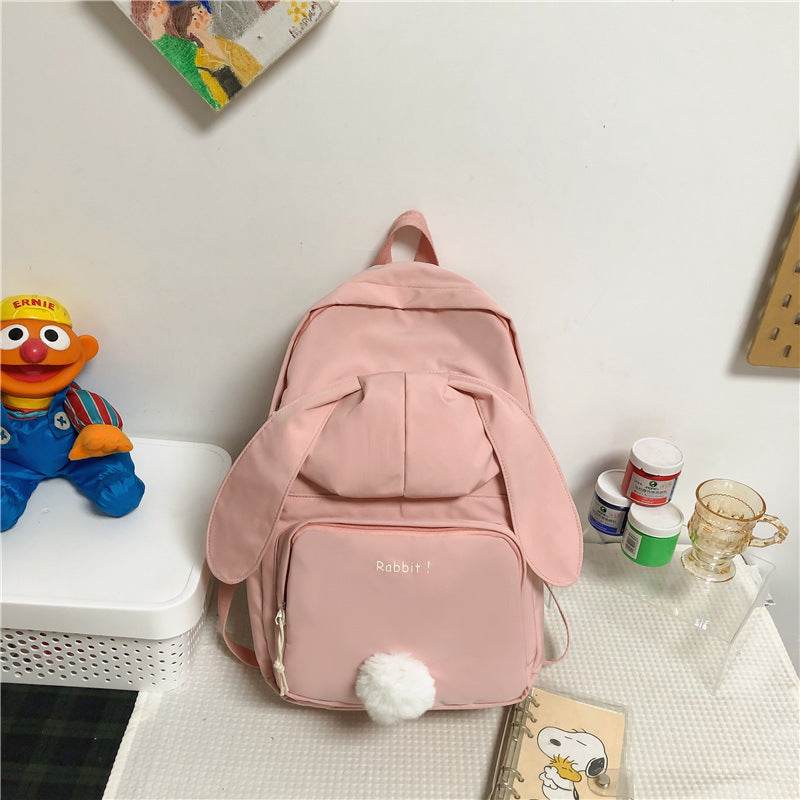 Kids School Bag Cute Bunny Ears Preschool Backpack