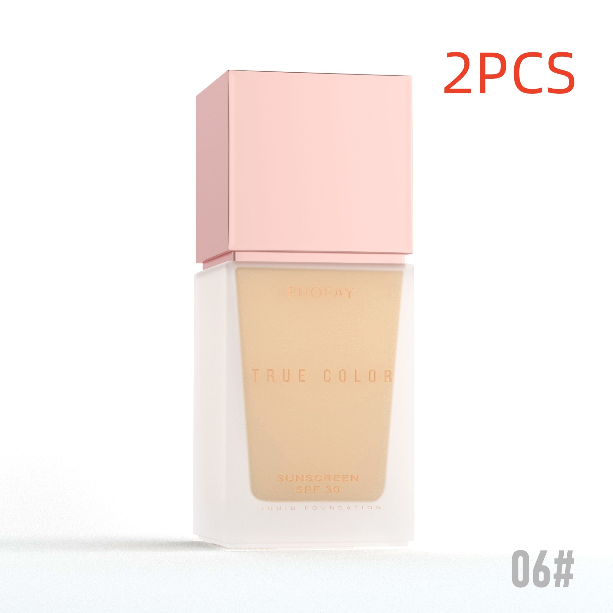 True Color Matte Liquid Foundation with SPF 30 Sunscreen