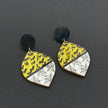Halloween Day Ornament Colorful Ghost Eyes Funny Acrylic Earrings For Women
