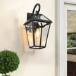 Modern Outdoor Waterproof Wall Lights fixture Support Many Types Of Bulb-2 Packs