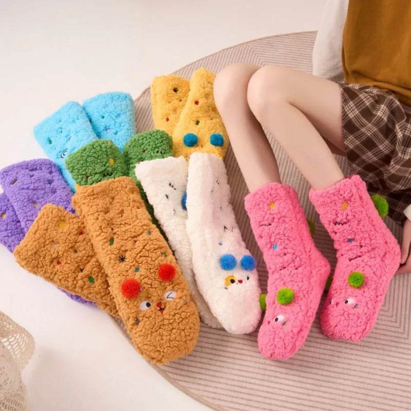 Cashmere Socks For Women Warm Floor