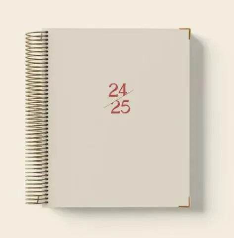 24to25 Daily Planner Annual Planning Notebook