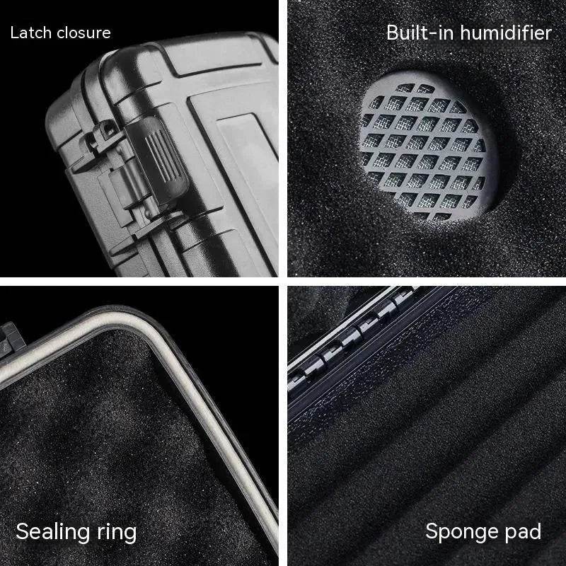 Portable Waterproof Storage Cigar Humidors Cigar box