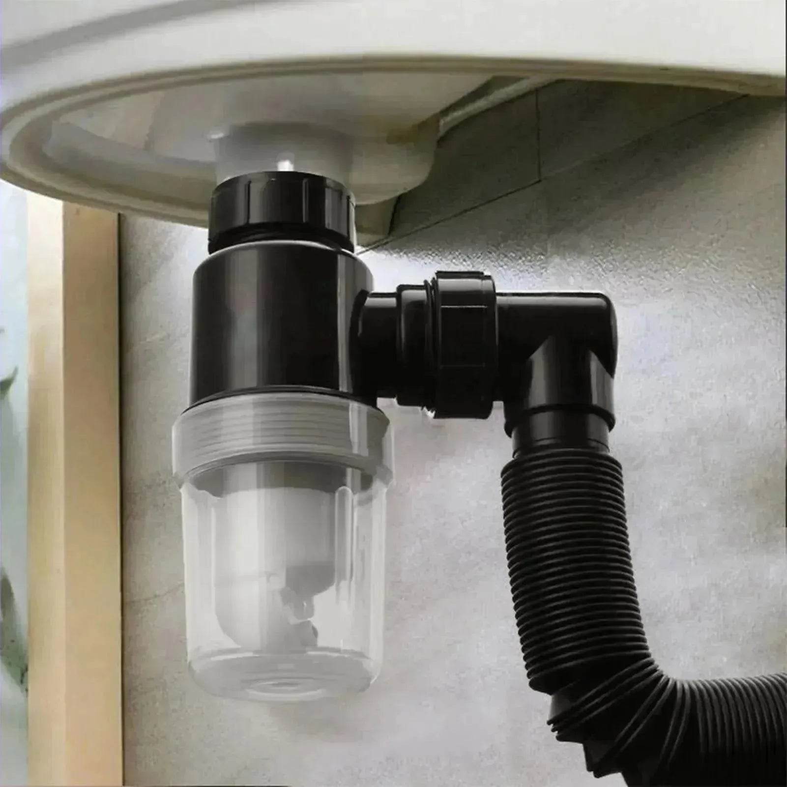 Universal  Kitchen Bathroom Sink Drain Pipe Set Retractable Sewer Drainage Water Hose Wash Basin Drainer  Plumbing Fittings.