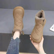 Snow Boots For Women Winter New Fleece-lined Thickened Northeast China Cotton Shoes Waterproof Non-slip Warm