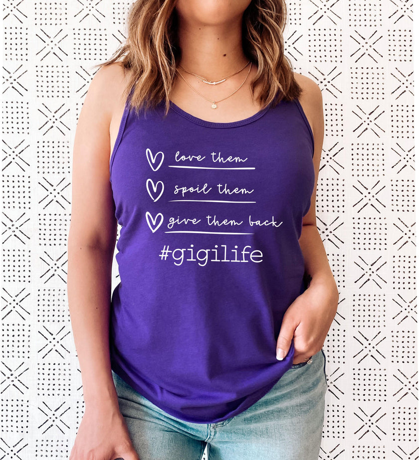 Gigi Life Racerback Tank Top