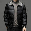 Men's Cotton-padded Slim Fit Zipper Lightweight Winter Puffer Jacket