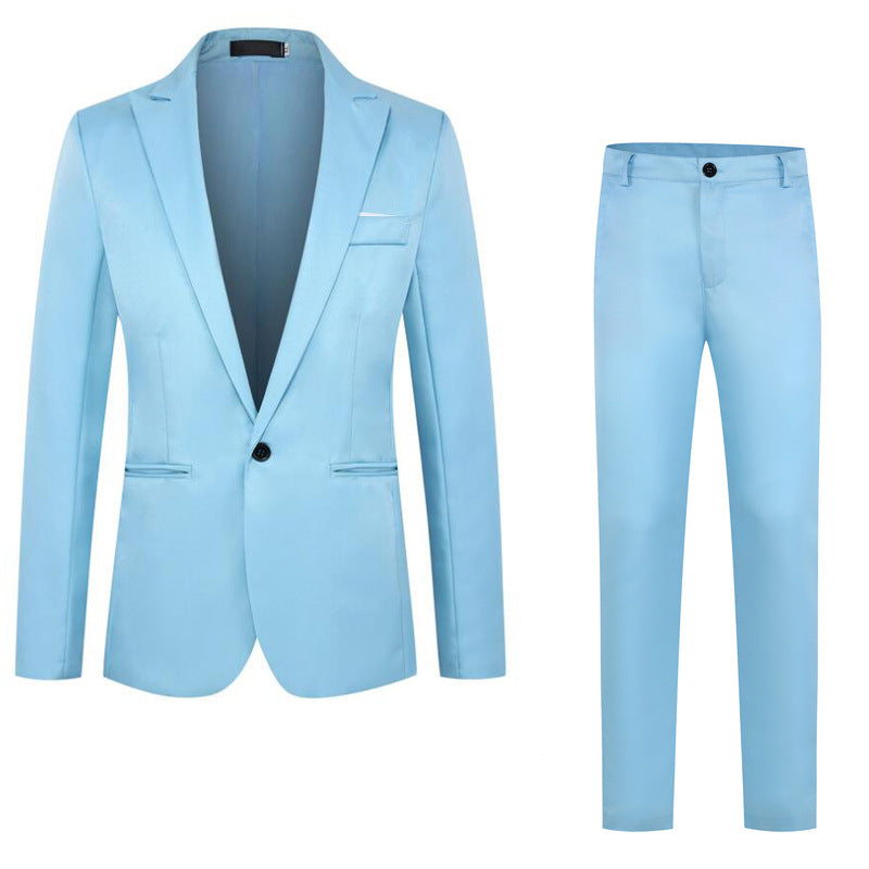 Men's Loose Fit Wedding Tuxedo Suit Jacket – 8 Colors, M–5XL | Canada & USA