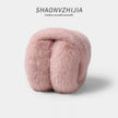 Unisex Plush Winter Earmuffs, Warm-Keeping Plus Size Ear Warmers for Men & Women