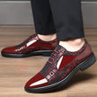 Men's Business PU Leather Shoes - Breathable Dress Shoes for Men Canada USA