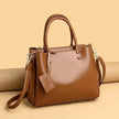 Simple Fashion Large Capacity Work Leather Handbag