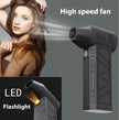 Mini USB Hair Dryer & Dust Blower with Brushless Motor
