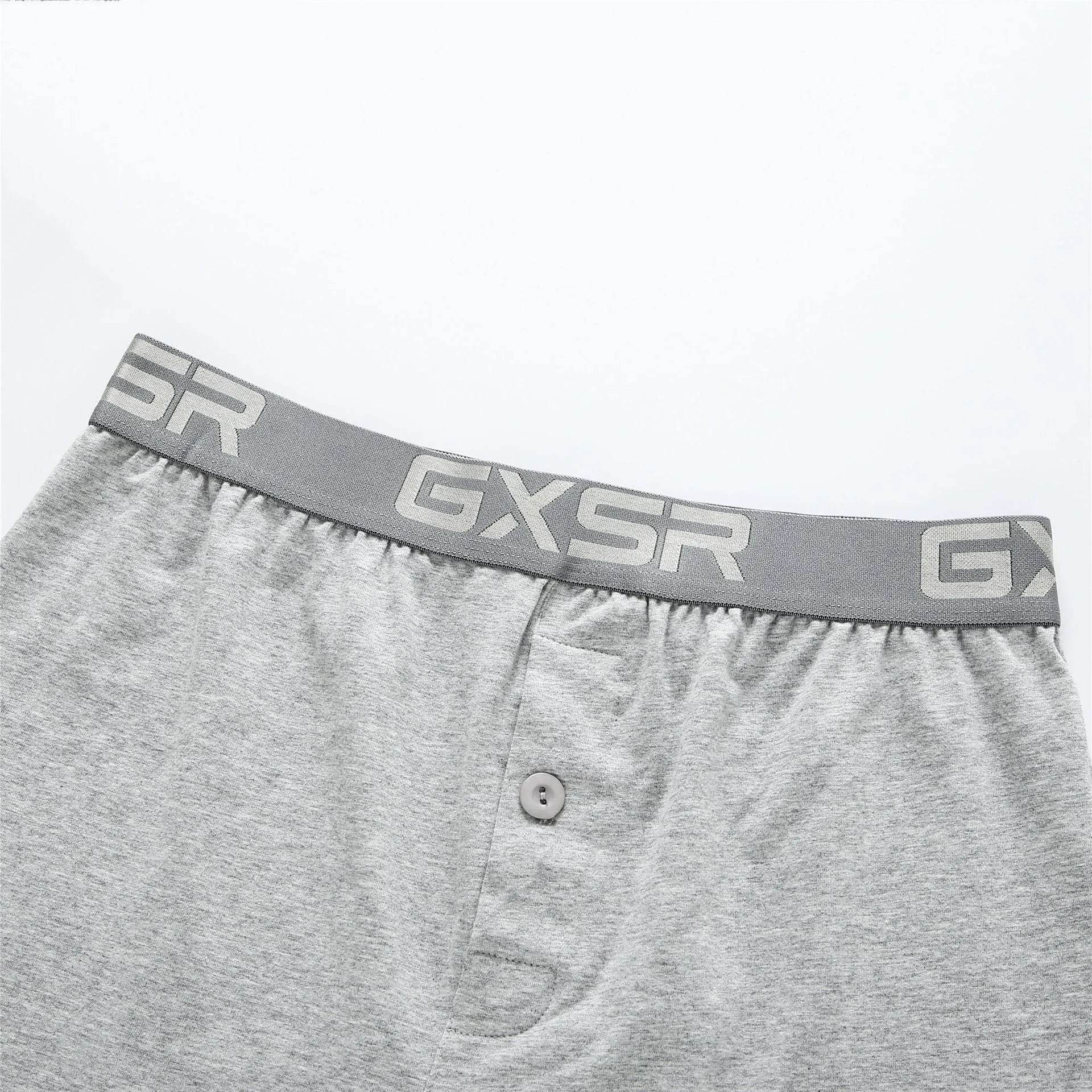 Men's Home Low Waist Pure Cotton Boxer short Breathable Underwear
