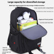Sport School Backpack for Girls – Large Capacity, Waterproof Oxford Cloth (Black, Gray, Purple)