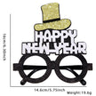 New Year Party Photo Prop Glasses Set – Funny NYE Novelty Glasses & Hats