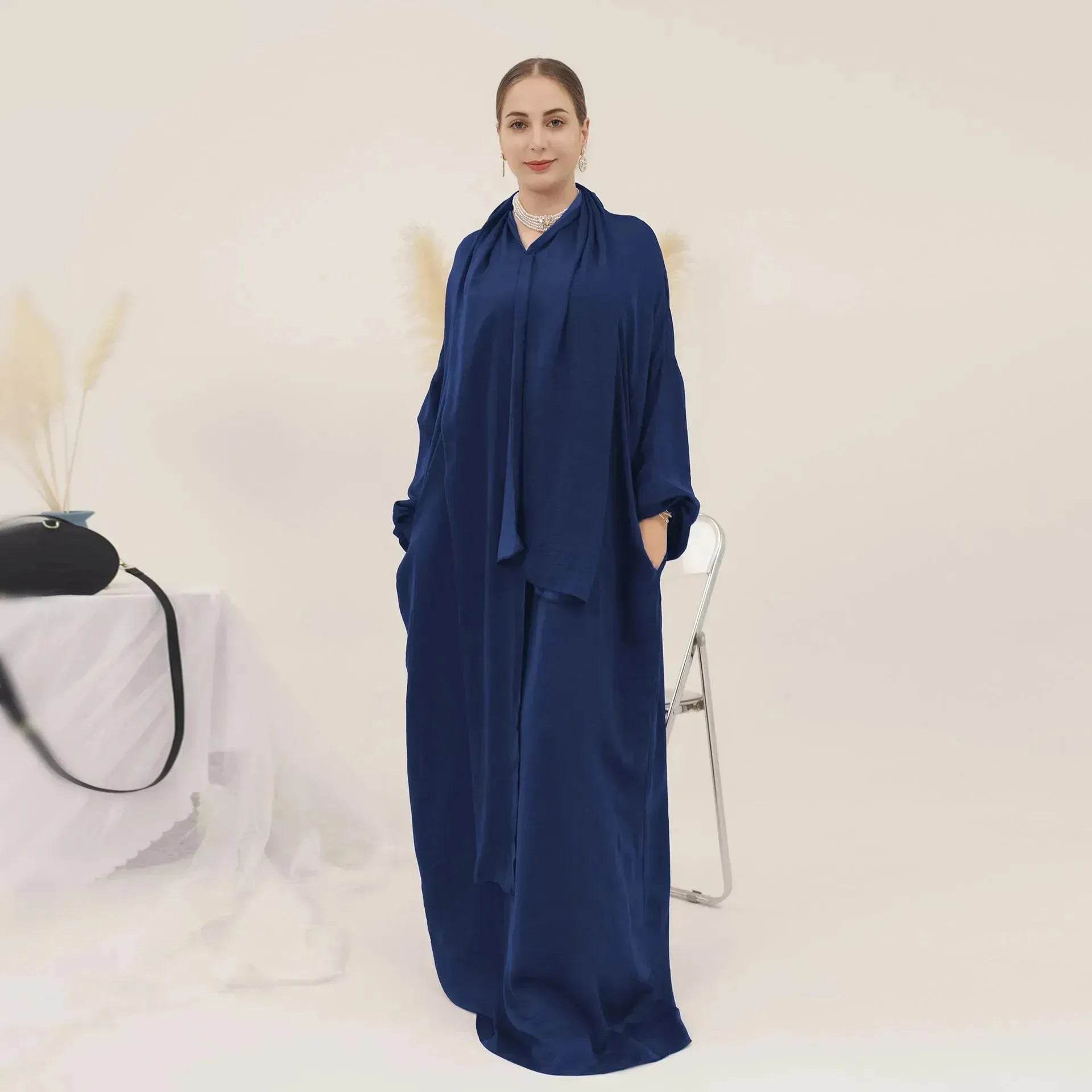 New ArabMiddle East Dubai Turkey Abaya dress Simple Plain Abaya 2025