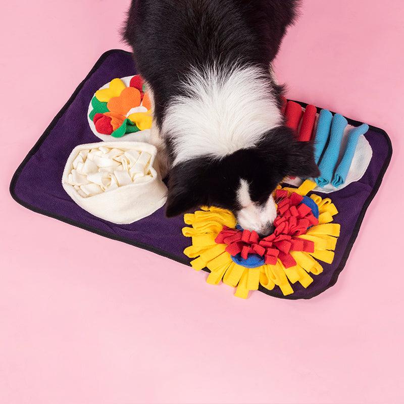 Dog Snuffle Mat – Interactive Nose Work Feeding Puzzle for Mental Stimulation & Slow Feeding
