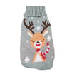 Christmas Maple Snowflake Turtleneck Knitted Sweater Pet Clothes