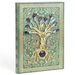 Simple Lucky Tree Pattern Personalized Creative Inlaid Natural Crystal Gem Journal Hard cover  Note book