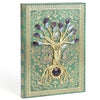 Simple Lucky Tree Pattern Personalized Creative Inlaid Natural Crystal Gem Journal Hard cover  Note book