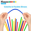 PicassoTiles - PicassoTiles 600pc Straw Building Set