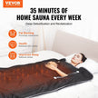 VEVOR Sauna Blanket For Detoxification, Portable Far Infrared Sauna For Home