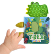 Little Hippo Books - Little T-Rex - Your Sensory Fidget Friend