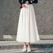Pleated Mesh Midi Skirt – Women's Prairie Swing Skirt
