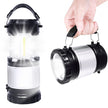 Collapsible COB Camping Lantern – Portable LED Tent Light with Brightness Control