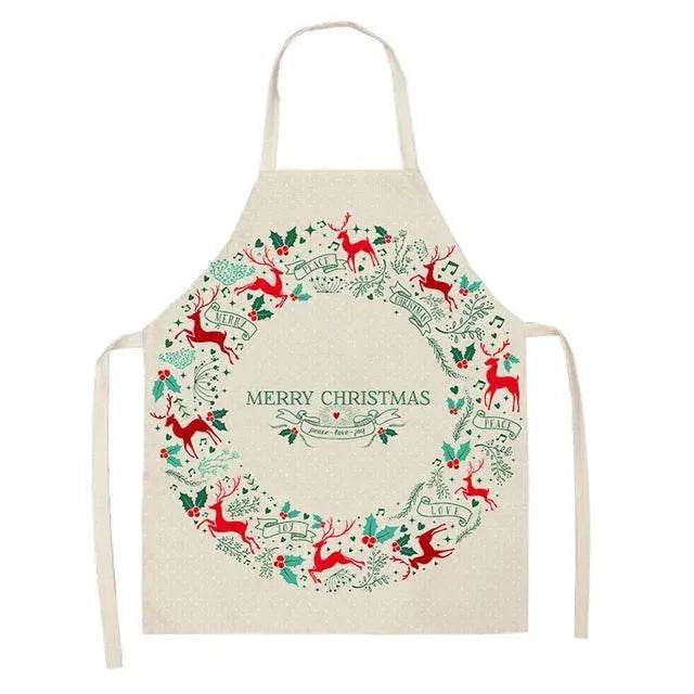 Personalized Christmas Aprons gifts idea for chefs bakers