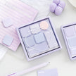 Eyeshadow Palette-Style Sticky Notes Set – 210 Sheets, 7 Colors