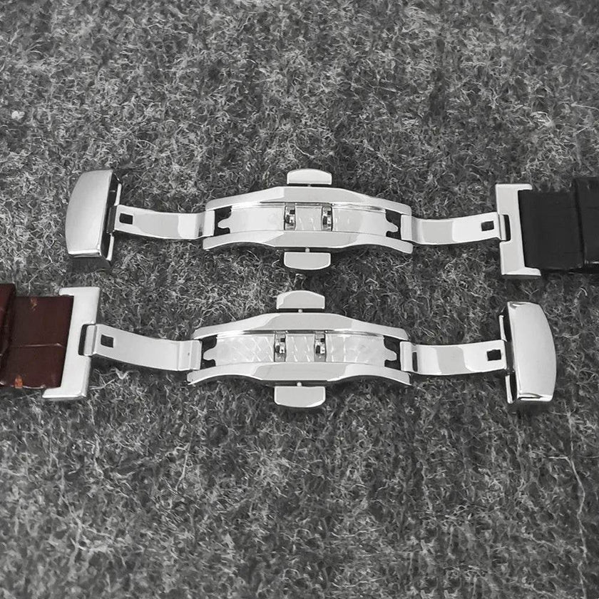 Watch Case 39mm Leather Watch Strap