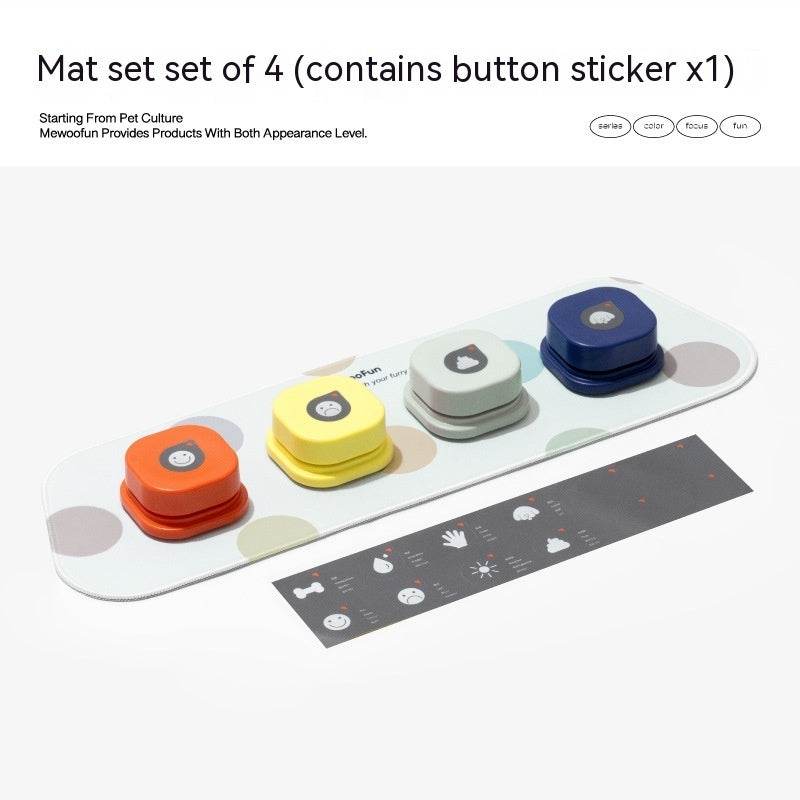 Interactive Dog Training Buttons – Recordable Talking Buttons for Dog Communication & Pet Trainik7ng